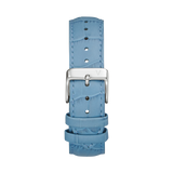 Croc Leather Sky Blue Strap