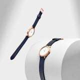 Rose Gold & Navy 38mm