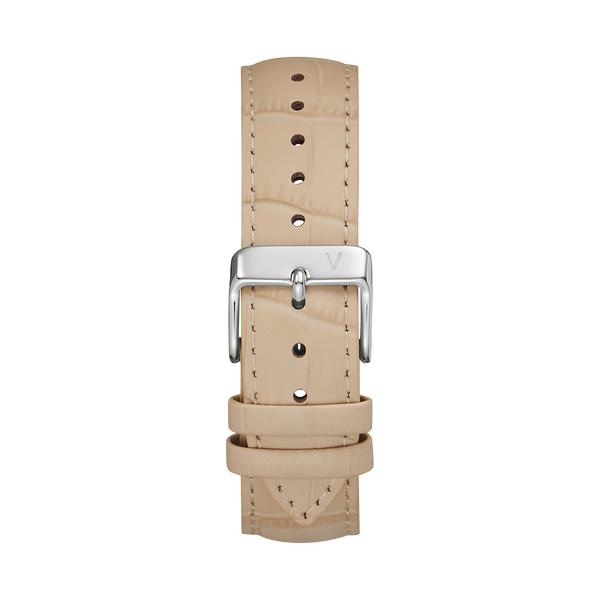 Croc Leather Natural Strap