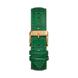 Croc Leather Green Strap