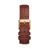 Croc Leather Light Brown Strap