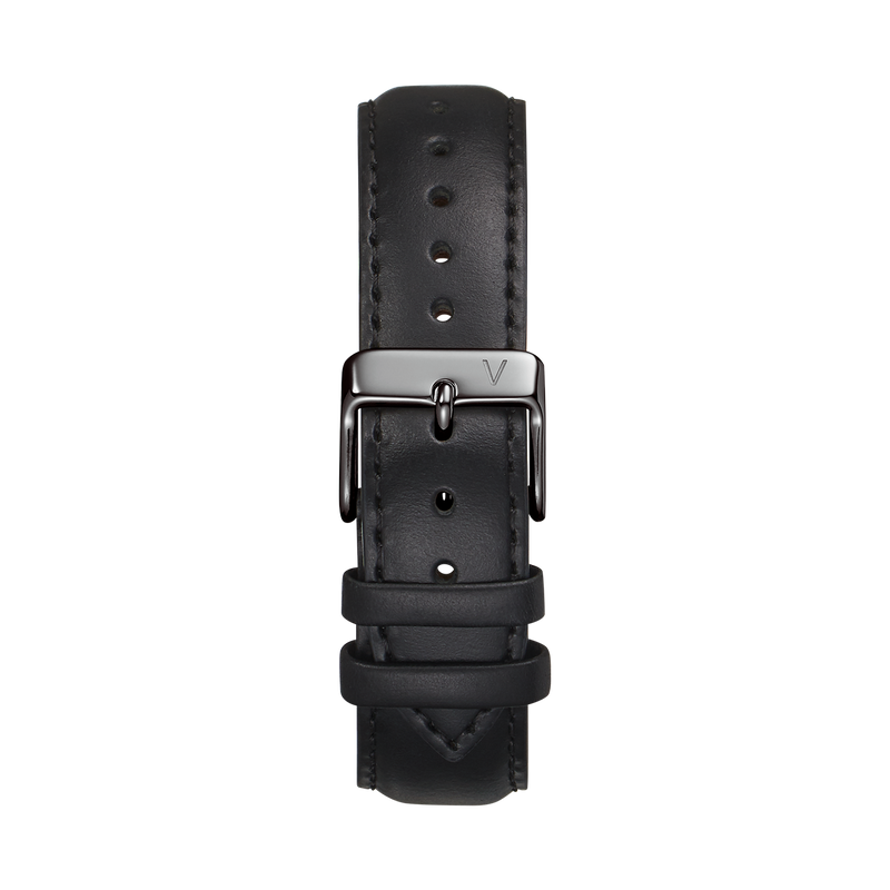 Leather Black Strap