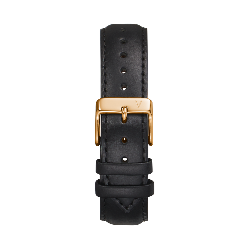 Leather Black Strap