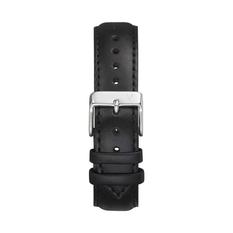 Leather Black Strap