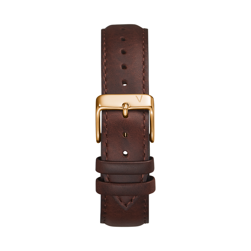 Leather Dark Brown Strap