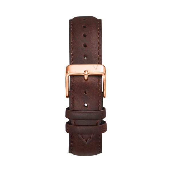 Leather Dark Brown Strap