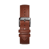 Pebbled Leather Light Brown Strap