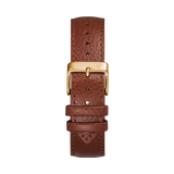 Pebbled Leather Light Brown Strap