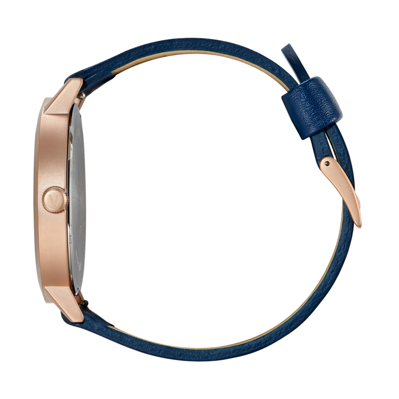 Rose Gold & Navy 38mm