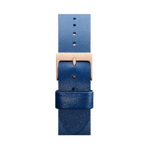 Rose Gold and Navy Strap