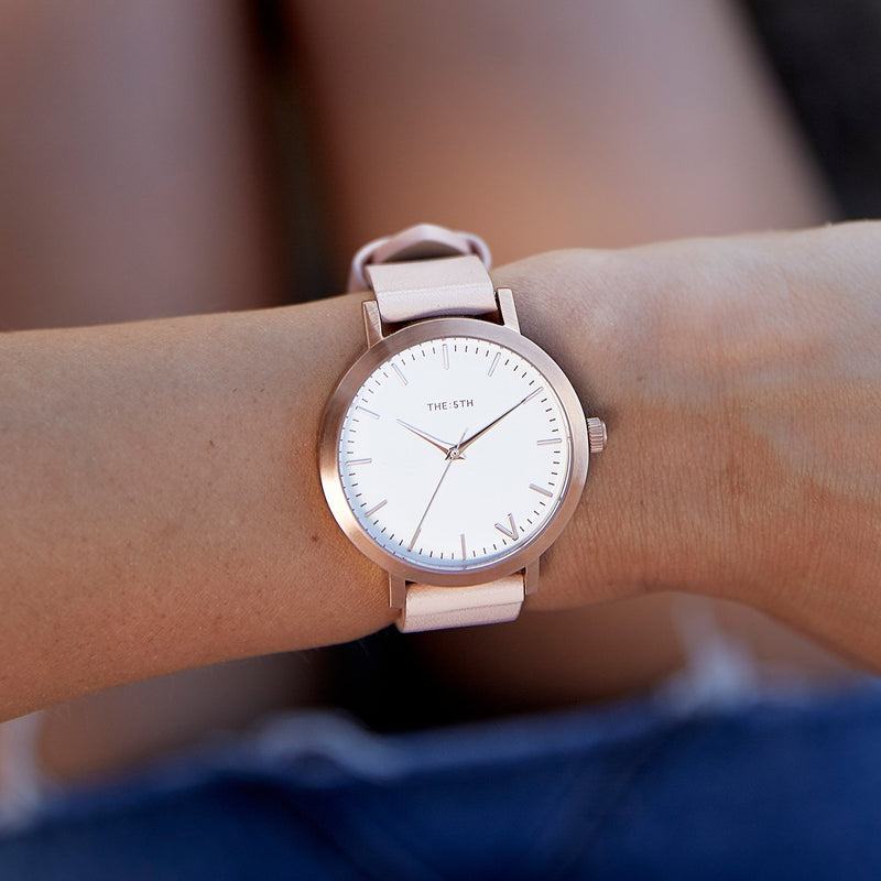 Rose Gold & Peach 38mm